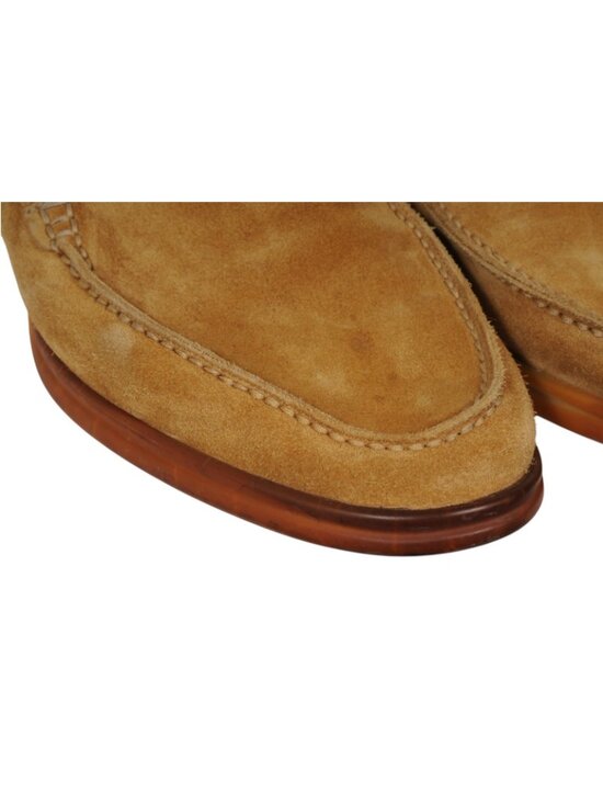 Loro Piana Summer Walk Size US8.5 EU41.5 Brown Tan Suede Slip On Loafer main image 2